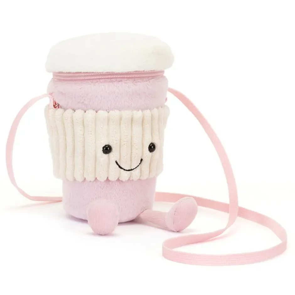 Amuseables Coffee-To-Go Pink Bag Best