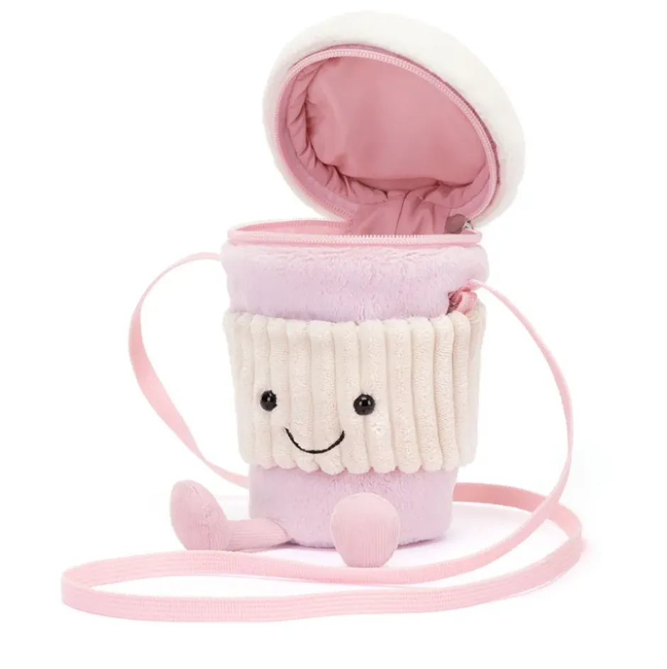 Amuseables Coffee-To-Go Pink Bag Best