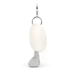 Amuseables Cream Heart Bag Charm New