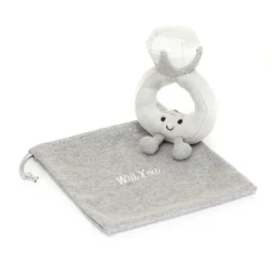 Amuseables Diamond Ring with Personalised Bag Hot