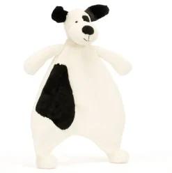 Bashful Black & Cream Puppy Comforter Clearance
