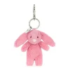 Bashful Bunny Pink Bag Charm Sale