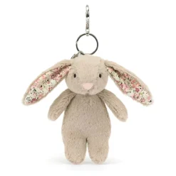 Blossom Beige Bunny Bag Charm Hot