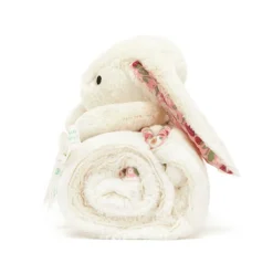 Blossom Cream Bunny 'Berry' Blankie Online