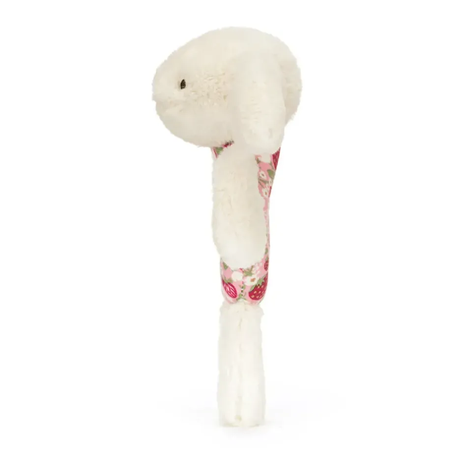 Blossom Cream Bunny 'Berry' Ring Rattle