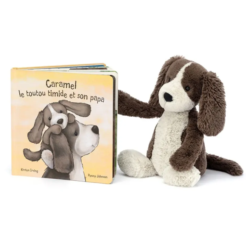 Caramel Le Toutou Timide Et Son Papa & Bashful Fudge Puppy Medium Hot