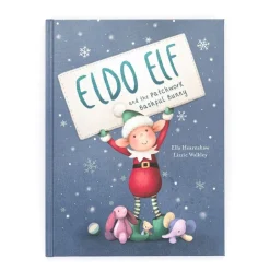 Eldo Elf and the Patchwork Bashful Bunny Book and Eldo Elf