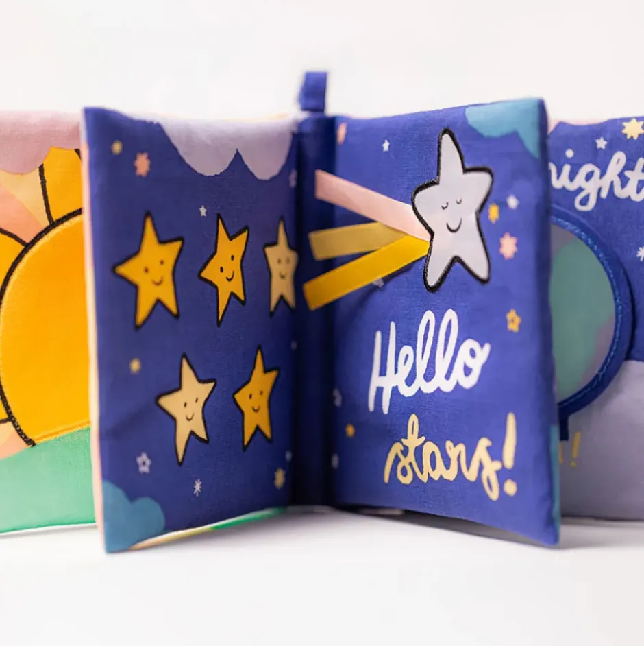 Hello Moon Fabric Book