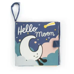 Hello Moon Fabric Book and Amuseables Moon Medium