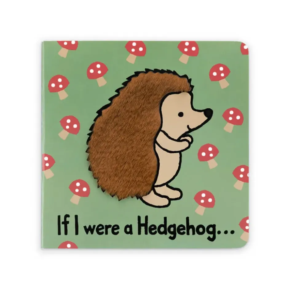 If I Were A Hedgehog Board Book and Bashful Hedgehog Medium Sale