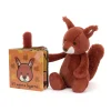 If I Were a Squirrel Board Book and Bashful Squirrel Medium New