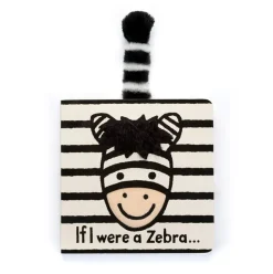 If I Were A Zebra Board Book and Bashful Zebra Medium New