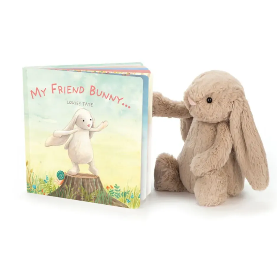 My Friend Bunny Book and Bashful Beige Bunny Medium Discount