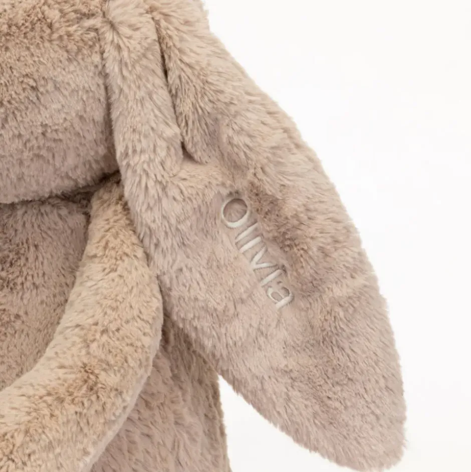 Personalised Bashful Beige Bunny Huge Best