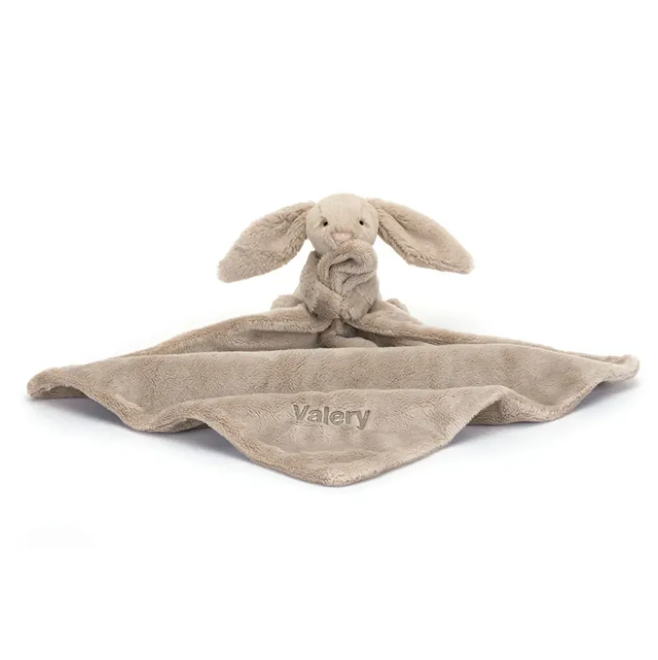 Personalised Bashful Beige Bunny Soother New