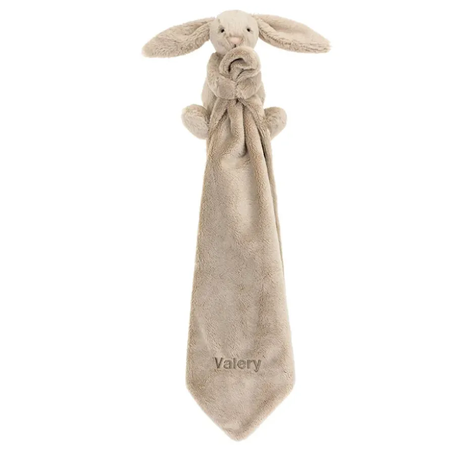 Personalised Bashful Beige Bunny Soother New