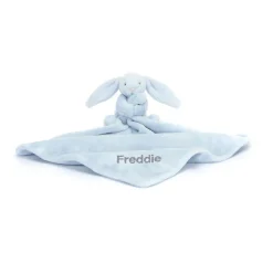 Personalised Bashful Blue Bunny Soother Sale