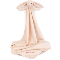 Personalised Bashful Blush Bunny Blankie Hot