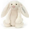 Personalised Bashful Cream Bunny Huge Hot