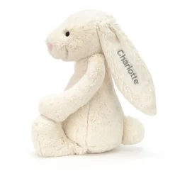 Personalised Bashful Cream Bunny Huge Hot