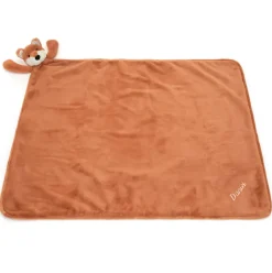 Personalised Bashful Fox Cub Blankie