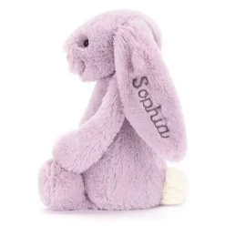 Personalised Bashful Lilac Bunny Medium Sale