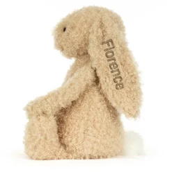 Personalised Bashful Luxe Bunny Curly Big Outlet