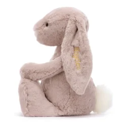 Personalised Bashful Luxe Bunny Rosa Huge Sale