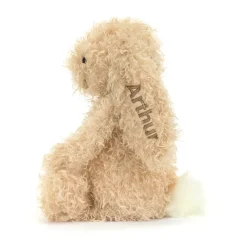 Personalised Bashful Luxe Bunny Curly Original Clearance