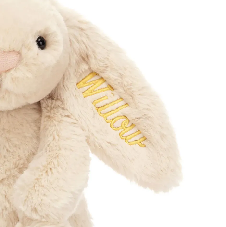 Personalised Bashful Luxe Bunny Willow Medium New