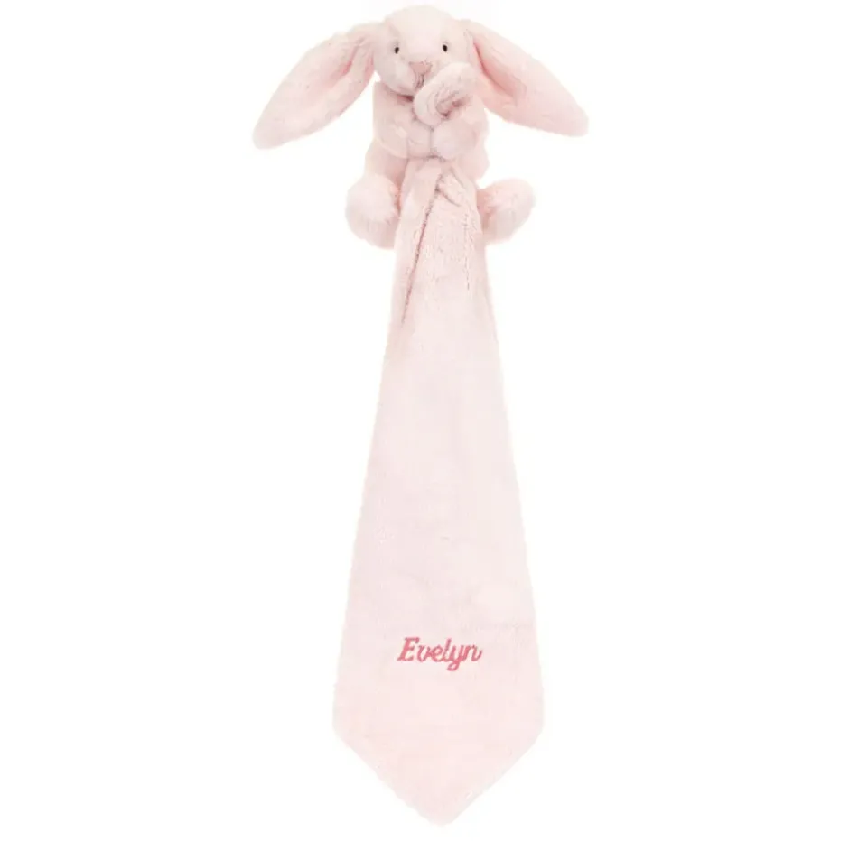 Personalised Bashful Pink Bunny Soother Clearance