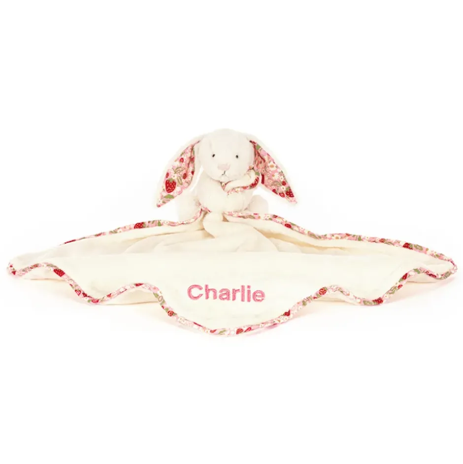 Personalised Blossom Cream Bunny 'Berry' Soother Clearance