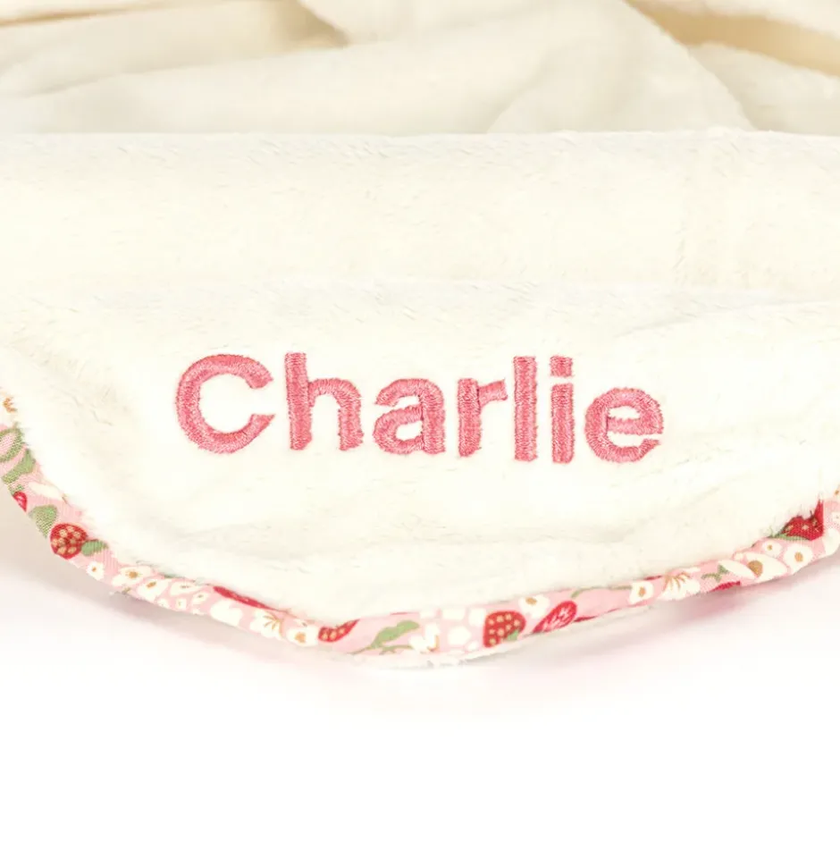 Personalised Blossom Cream Bunny 'Berry' Soother Clearance