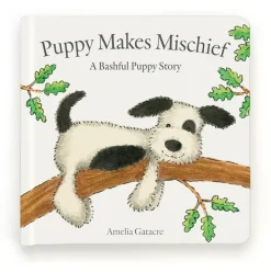 Puppy Makes Mischief Book and Bashful Puppy Medium Discount