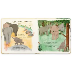 Smudge the Littlest Elephant Book and Smudge Elephant Medium Hot