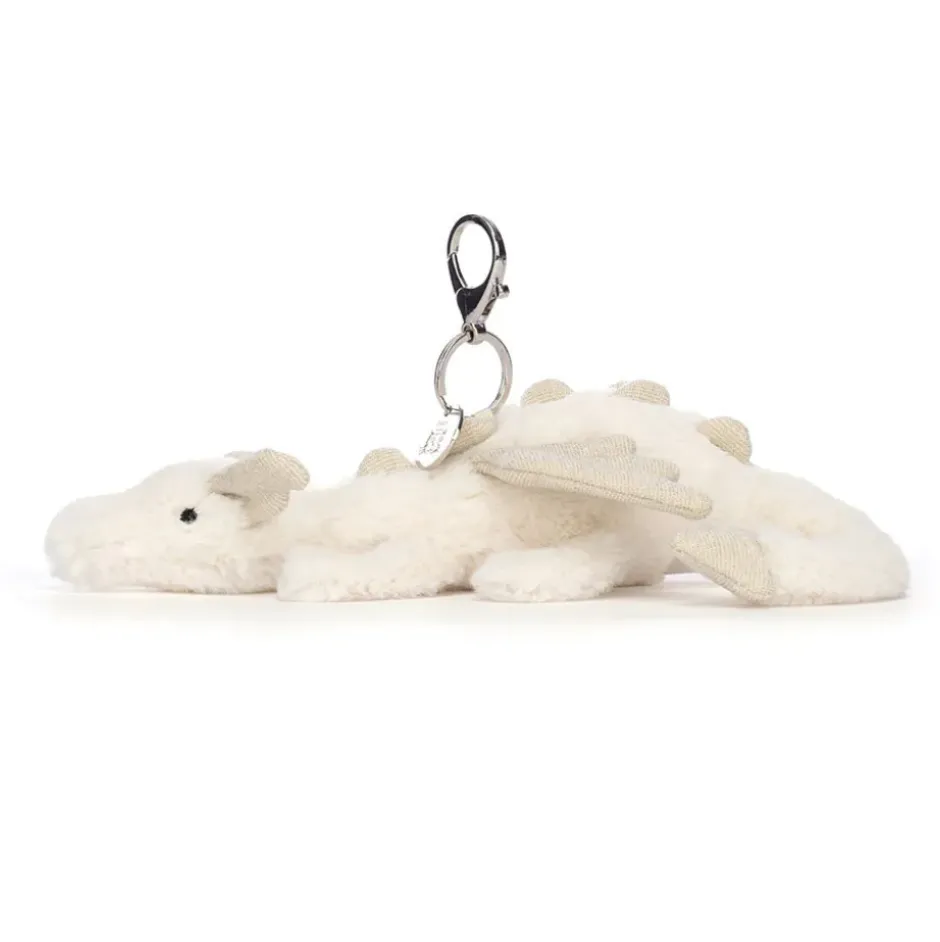 Snow Dragon Bag Charm