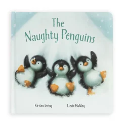 The Naughty Penguins Book and Peanut Penguin Medium Clearance